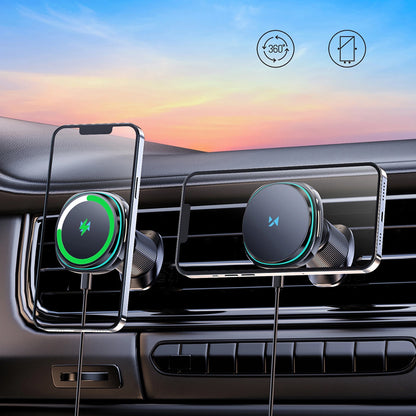 Bezdrátová autonabíječka WZK WCT5-Q6S2Y, 15W, 1.67A, Černá