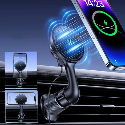 Bezdrátová autonabíječka WZK WCT5-6S4Y, 15W, 1.67A, Černá