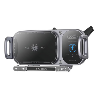 XO Design WX041 Wireless Car Charger, 15W, 1.67A, Black