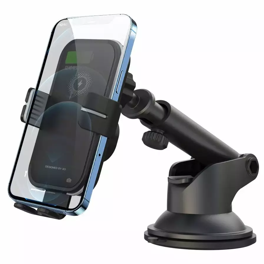 Bezdrátová autonabíječka XO Design WX027, 15W, 1.67A, Černá