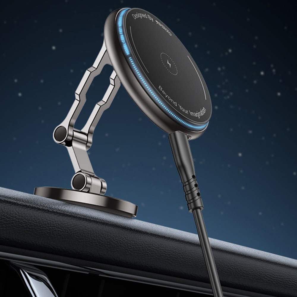 Bezdrátová auto nabíječka Yesido C306, 15W, 1.67A, Černá