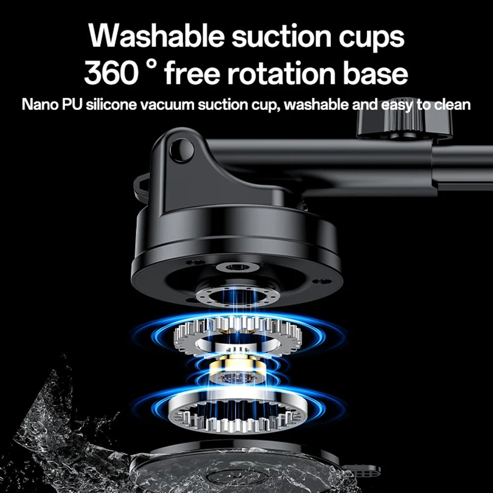 Bezdrátová autonabíječka Yesido C307, 15W, 1.67A, Černá