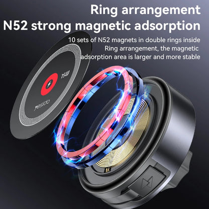 Bezdrátová autonabíječka Yesido C314, 15W, 1.67A, Černá