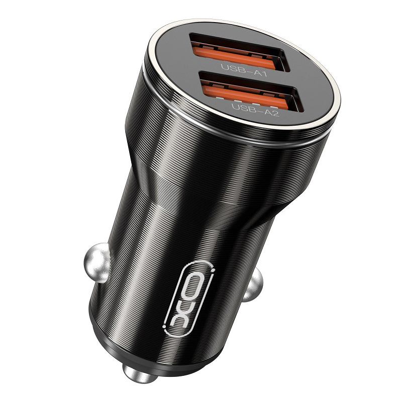 Auto nabíječka XO Design CC48, 12W, 2.4A, Černá