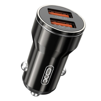 Auto nabíječka XO Design CC48, 12W, 2.4A, Černá