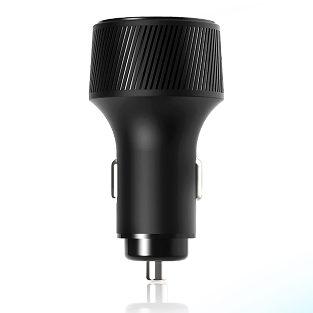 Auto nabíječka Yesido Y31 Display, 18W, 3A, 2 x USB-A, Černá