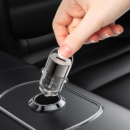 Auto nabíječka Yesido Y67, 45W, 3A, 1 x USB-C, Černá