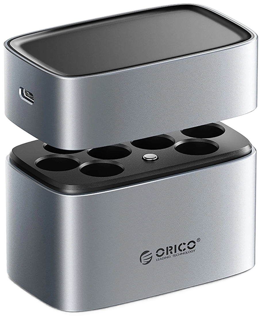 Nabíječka baterií Orico EV8, AA, šedá