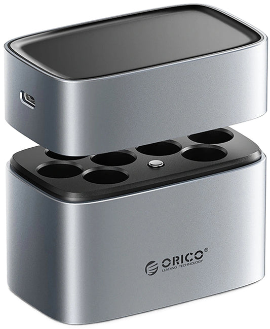 Nabíječka baterií Orico EV8, AA, šedá