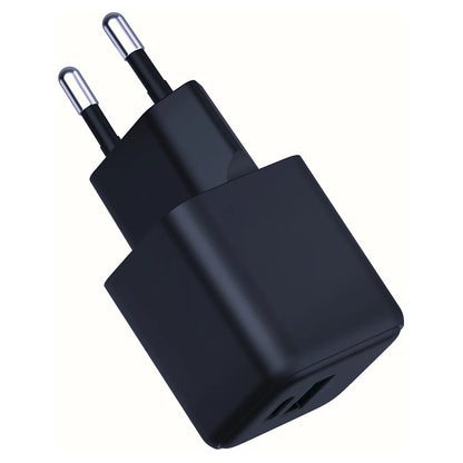 Síťová nabíječka 3MK Hyper, 20W, 3A, 1 x USB-A - 1 x USB-C, Černá