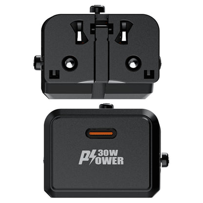 Acefast Z7 Travel Network Charger, 30W, 3A, 1 x USB-C, Black