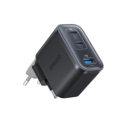 Síťová nabíječka Anker Nano, 70W, 3.5A, 1 x USB-A - 2 x USB-C, Černá A121AL11
