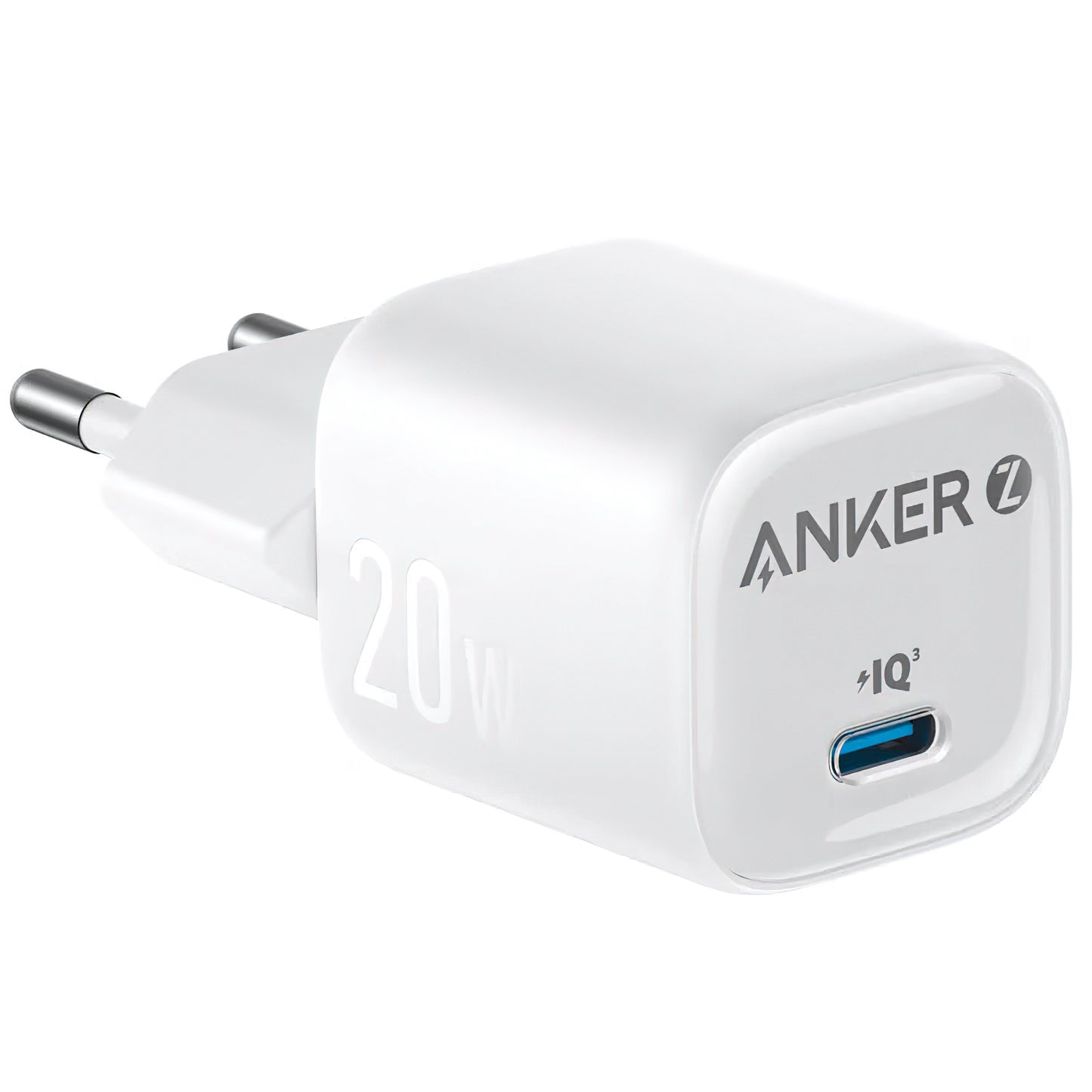Síťová nabíječka Anker Zolo, 20W, 3A, 1 x USB-C, Bílá A2699G21