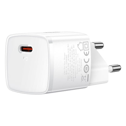 Síťová nabíječka Baseus Cube Pro, 30W, 3A, 1 x USB-C, Bílá CCXF000302