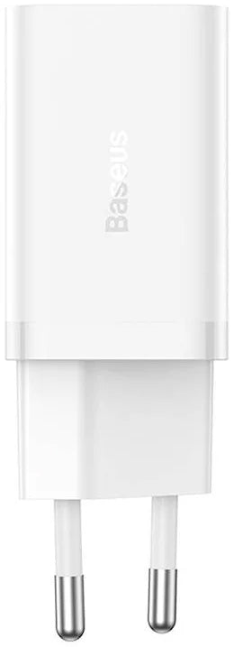 Nabíječka Baseus GaN5 Pro, 40W, 3A, 2 x USB-C, Bílá CCGP180102