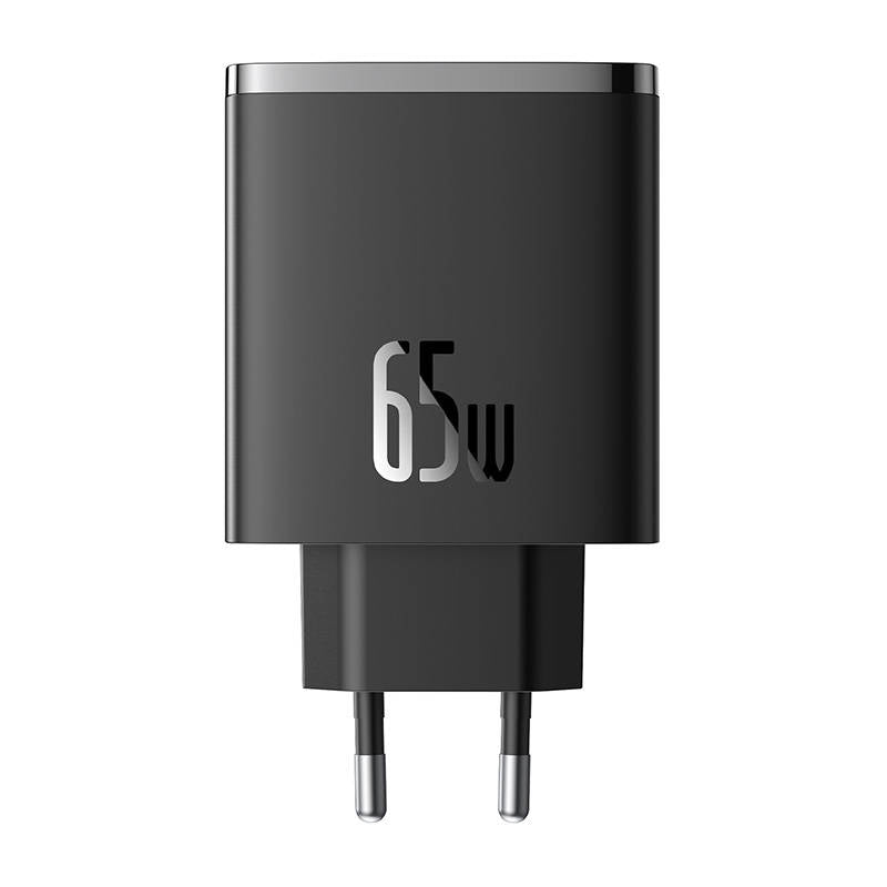 Síťová nabíječka Baseus OS-Cube Pro, 65W, 3.25A, 1 x USB-A - 2 x USB-C, Černá P10152301113-00