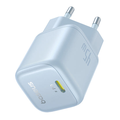 Síťová nabíječka Baseus PicoGo, 45W, 3A, 1 x USB-C, Modrá P10176800313-00