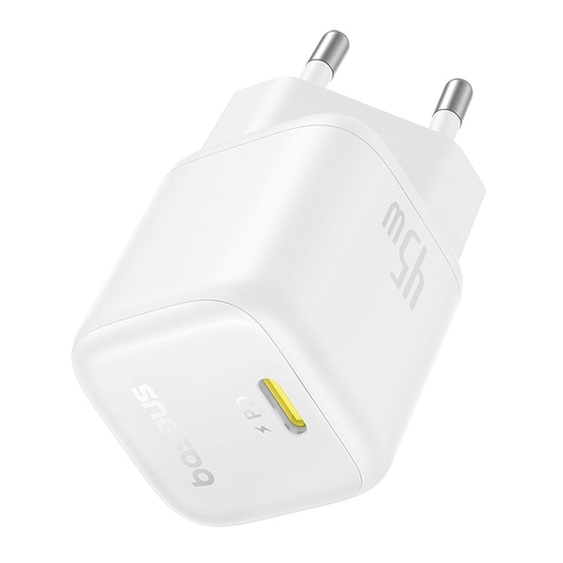Síťová nabíječka Baseus PicoGo, 45W, 3A, 1 x USB-C, Bílá P10176800213-00