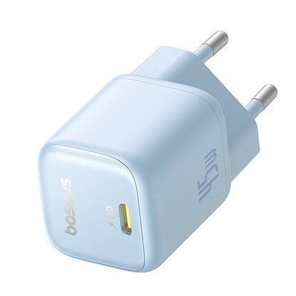 Síťová nabíječka Baseus PicoGo, 45W, 3A, 1 x USB-C, Modrá P10176800313-00