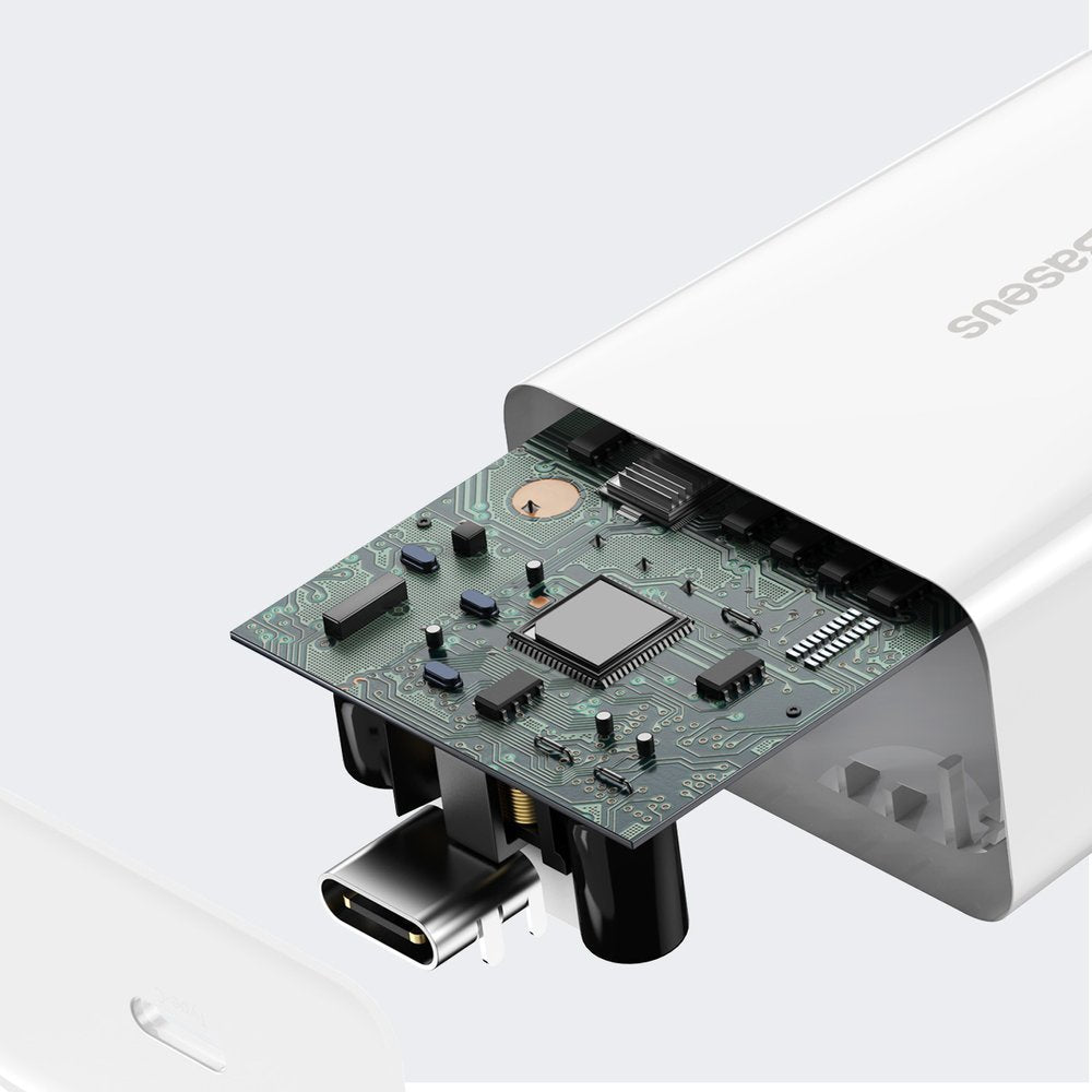 Nabíječka Baseus Speed Mini, 20W, 3A, 1 x USB-C, Bílá CCFS-SN02