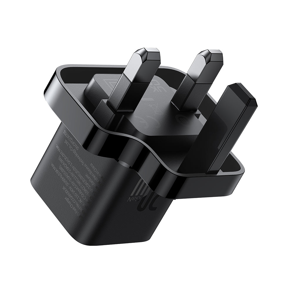 Nabíječka Baseus UK, 20W, 3A, 1 x USB-C, Černá P10110907113-00