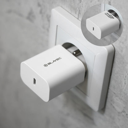 Blavec BC-7 Network Charger, 45W, 3A, 1 x USB-C, White