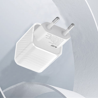 Síťová nabíječka Blueo, 35W, 3A, 1 x USB-A - 1 x USB-C, Bílá