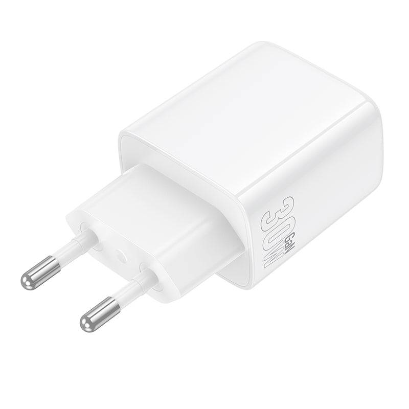 Síťová nabíječka Borofone BN28 Fuente, 30W, 3A, 1 x USB-C, Bílá
