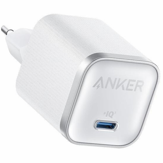Síťová nabíječka Anker Nano, 45W, 3A, 1 x USB-C, Bílá A2692L21