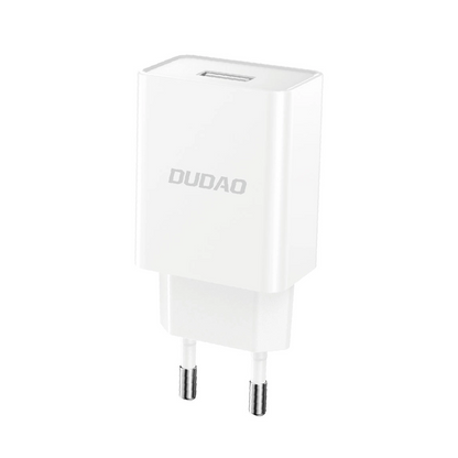 Síťová nabíječka s kabelem USB-C Dudao A4EU, 10W, 2.1A, 1 x USB-A, Bílá