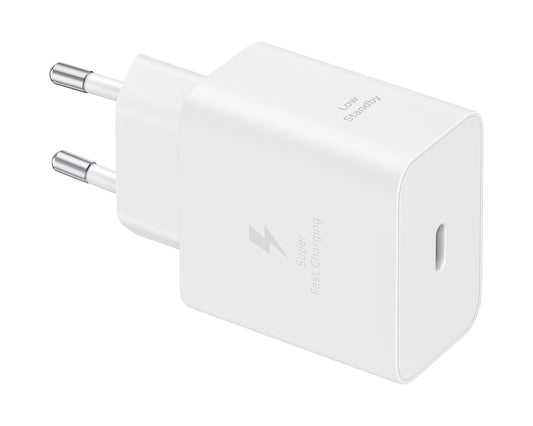 Síťová nabíječka s kabelem USB-C Samsung, 45W, 4.05A, 1 x USB-C, Bílá EP-T4511XWEGEU