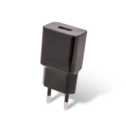 Síťová nabíječka s kabelem microUSB MaXlife MXTC-01, 10.5W, 2.1A, 1 x USB-A, Černá
