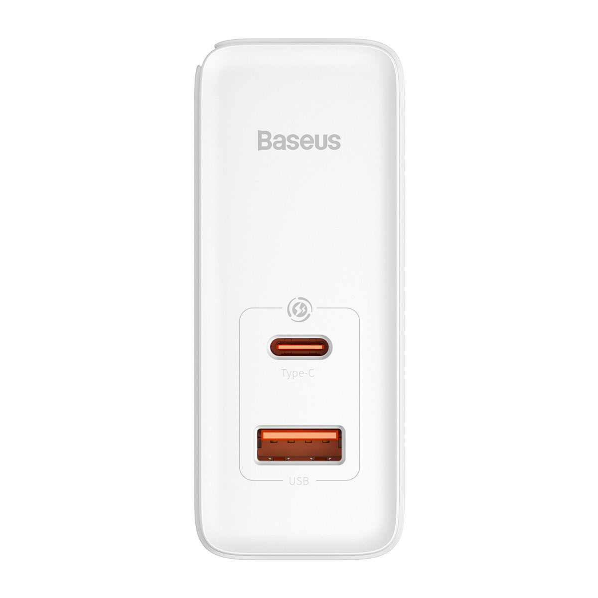 Síťová nabíječka s kabelem USB-C Baseus GaN5 Pro, 100W, 3A, 1 x USB-A - 1 x USB-C, Bílá CCGP090202