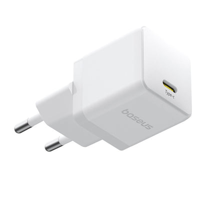Síťová nabíječka s kabelem USB-C Baseus Palm, 20W, 3A, 1 x USB-C, Bílá P10111602213-01