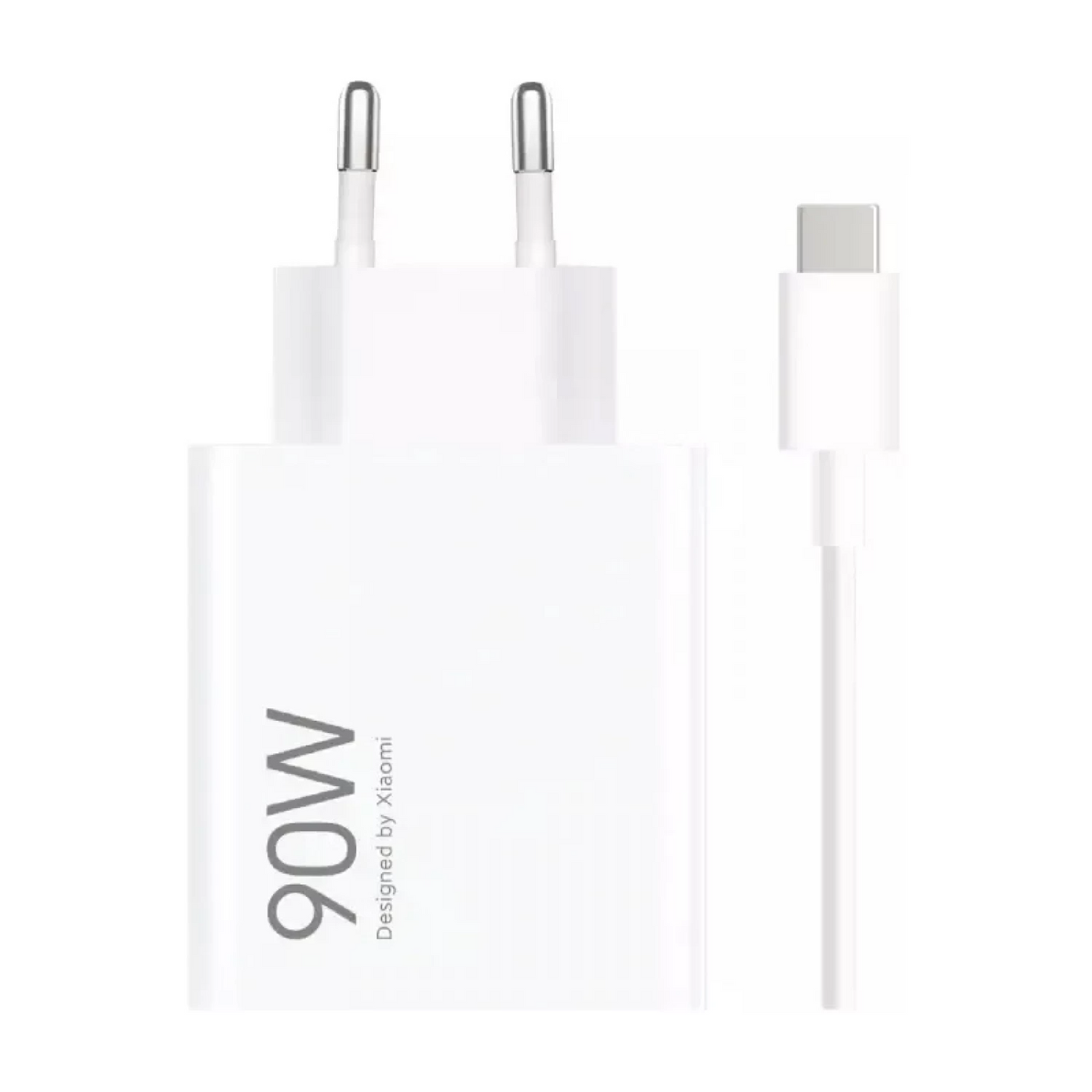Síťová nabíječka s kabelem USB-C Xiaomi, 90W, 6.1A, 1 x USB-A, Bílá