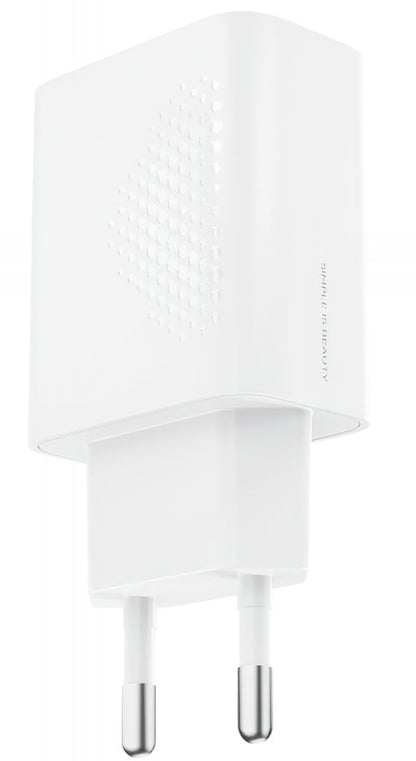Síťová nabíječka s kabelem USB-C XO Design L159, 18W, 3A, 1 x USB-A, Bílá