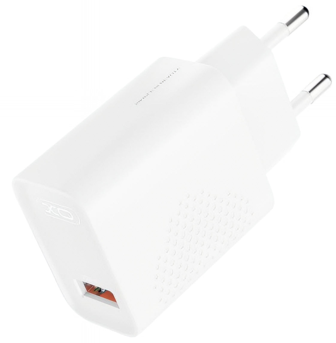 Síťová nabíječka s kabelem USB-C XO Design L159, 18W, 3A, 1 x USB-A, Bílá