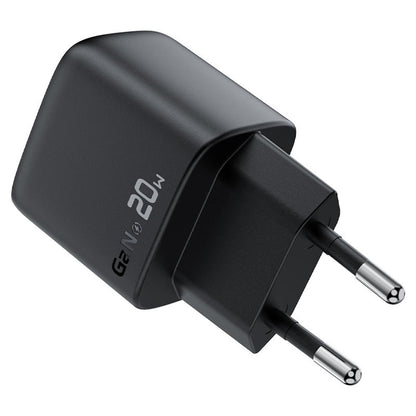 Síťová nabíječka s kabelem USB-C Acefast A113 Display, 20W, 3A, 1 x USB-C, černá