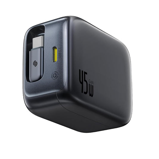 Síťová nabíječka s kabelem USB-C Baseus EnerCore CJ11, 45W, 3A, 1 x USB-C, černá Z0004800