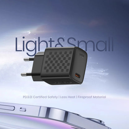 Síťová nabíječka Lito LC17, 30W, 3A, 1 x USB-C, Černá