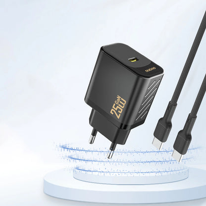 Síťová nabíječka Dudao A27, 25W, 3A, 1 x USB-C, Černá