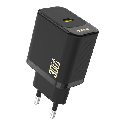 Síťová nabíječka Dudao A27P, 30W, 3A, 1 x USB-C, Černá