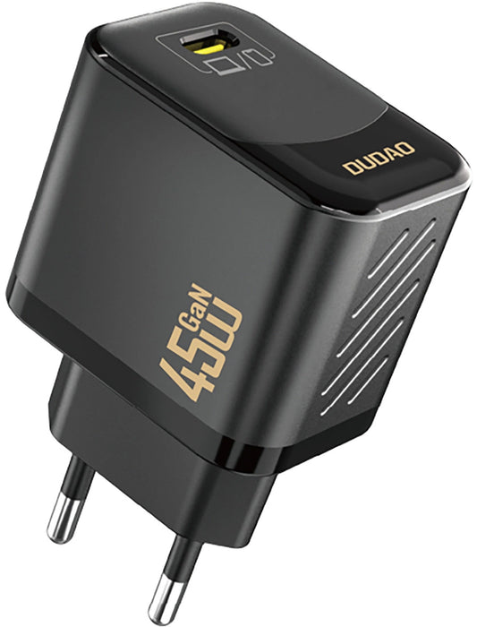 Síťová nabíječka Dudao A28, 45W, 3A, 1 x USB-C, Černá