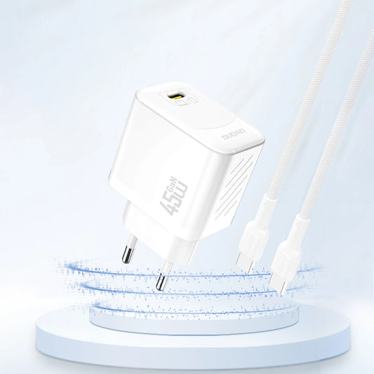 Síťová nabíječka Dudao A28, 45W, 3A, 1 x USB-C, Bílá