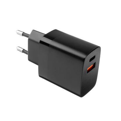 Nabíječka Fixed, 17W, 3A, 2 x USB-A, Černá