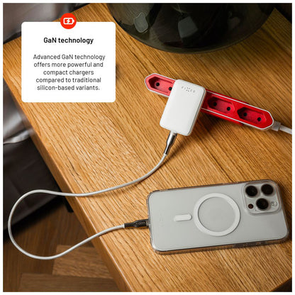 Síťová nabíječka Fixed, 30W, 3A, 1 x USB-C, Bílá