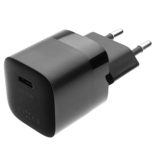 Nabíječka Fixed Mini, 30W, 3A, 1 x USB-C, Černá