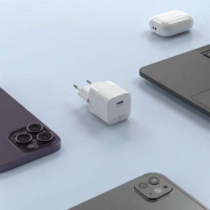 Nabíječka Fixed Mini2, 30W, 3A, 1 x USB-C, Bílá