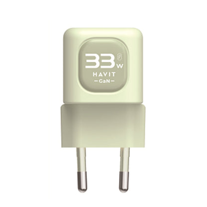 Síťová nabíječka HAVIT UC230, 33W, 3A, 1 x USB-A - 1 x USB-C, Zelená
