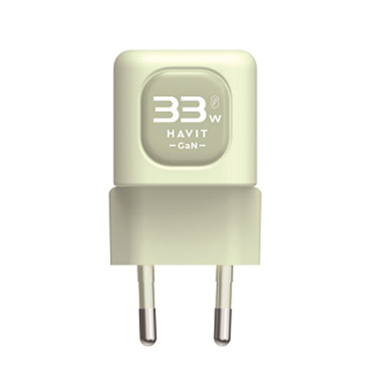 Síťová nabíječka HAVIT UC230, 33W, 3A, 1 x USB-A - 1 x USB-C, Zelená